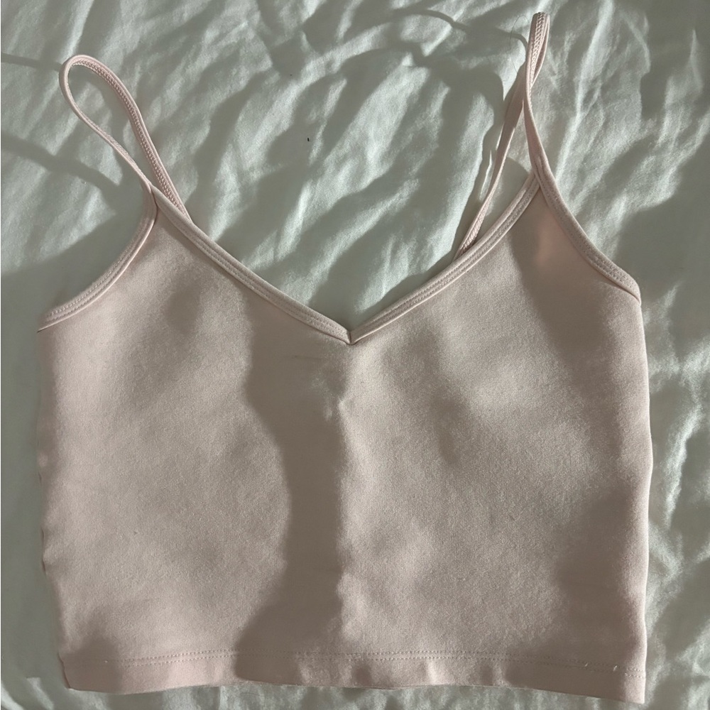 Sunday Best Light Pink Spaghetti Strap Top